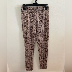 90’s Vintage Bebe Y2K snakeskin pants
